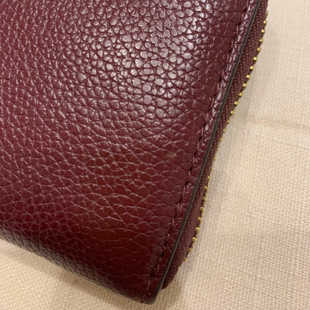 Michael Kors Maroon Leather Multi Function Phone … - image 6